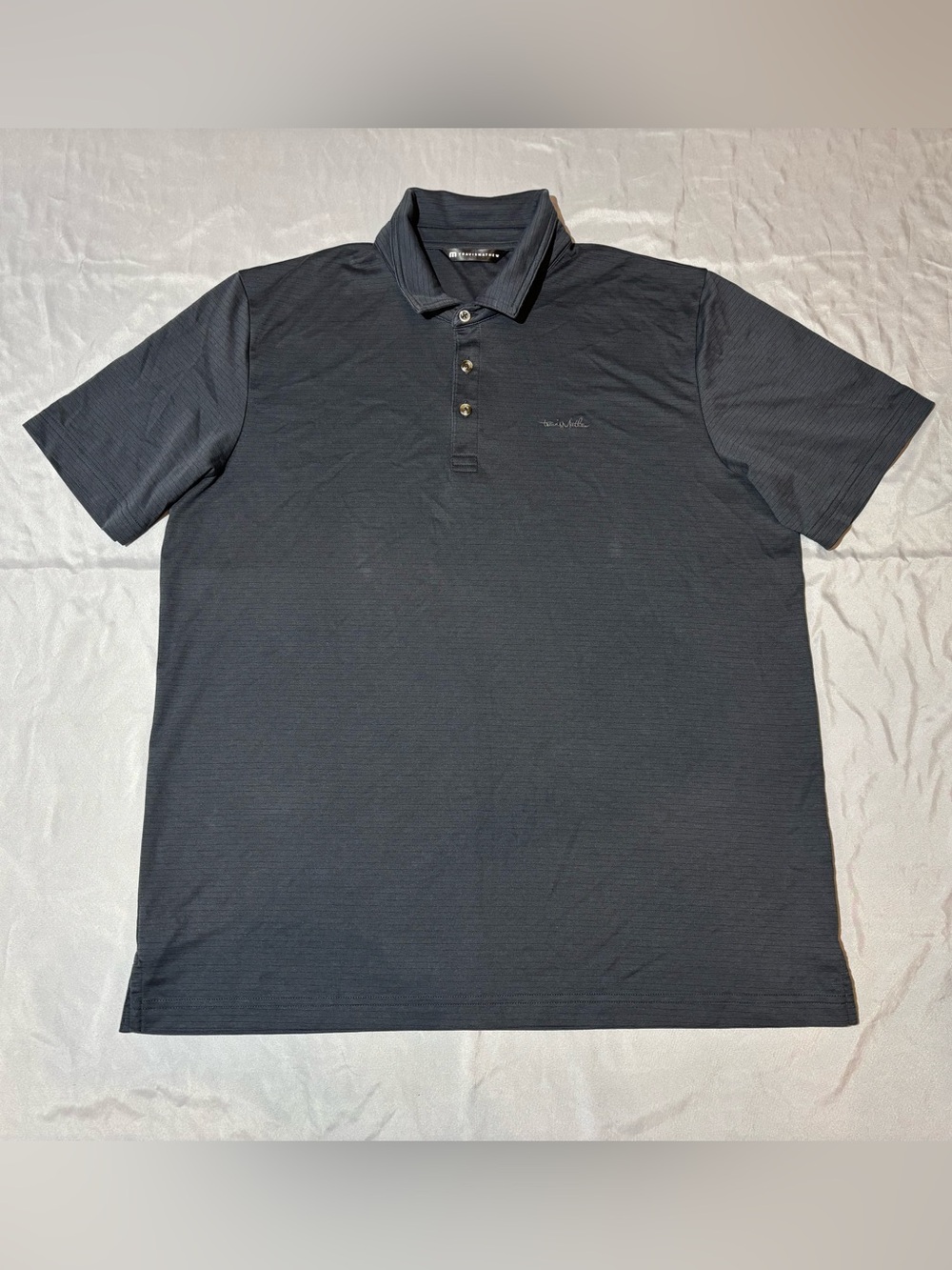 Travis Mathew The Zinna 2.0 Black Polo Shirt Men’s Size XL